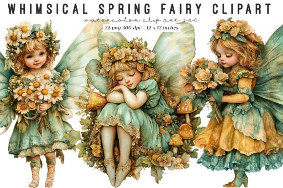 Enchanting Spring Fairy Clipart: A Designer's Guide
