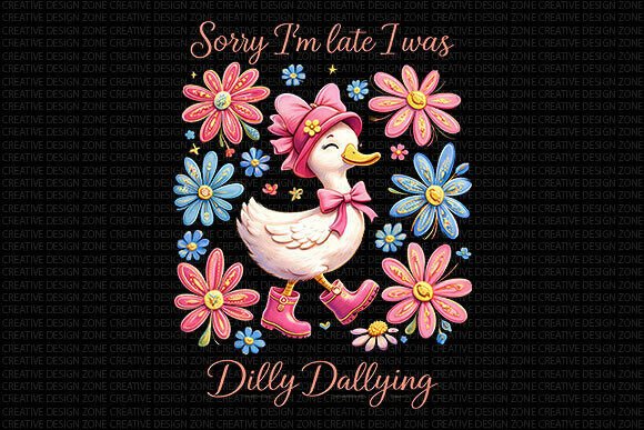 Silly Dallying Duck PNG: A Quirky Addition to Your Creative Toolkit